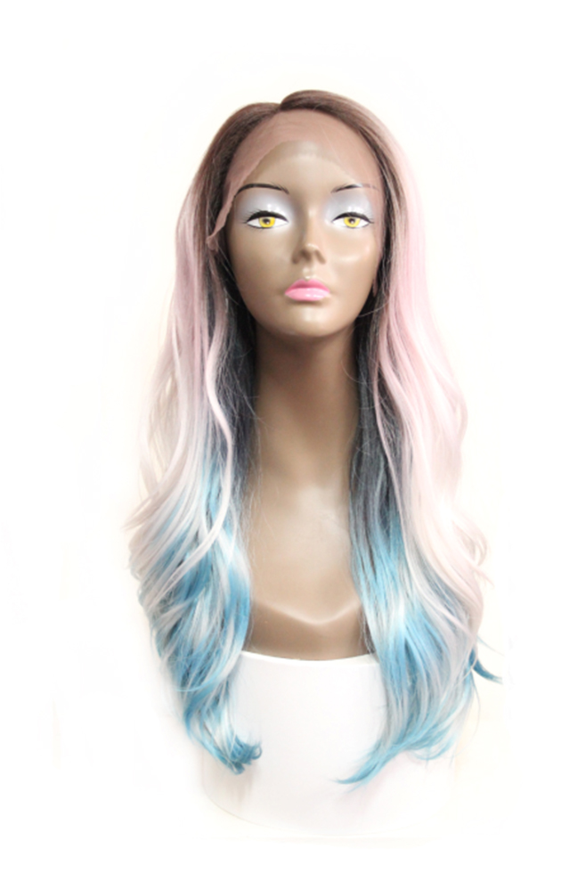 100%化纖 LACE WIG